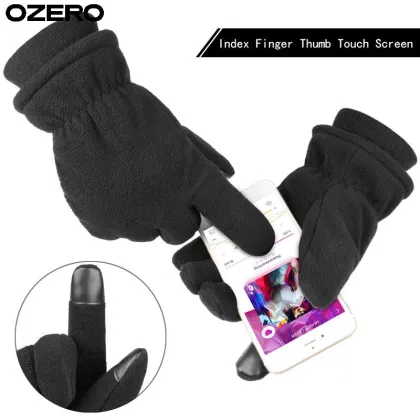 OZERO Tailored Wind Resistance Anti-Frostbite Polyester Gloves for Snow-covered Vineyard Tours
