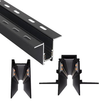 Magnetic Rail COB Spotlight: 48V LED Linear Track Lighting