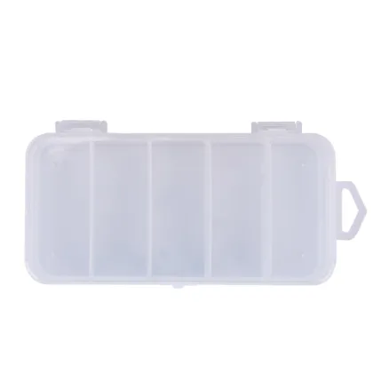 Transparent 13.3x6.2x2.5cm Fishing Gear Box - Jewelry Accessories Box