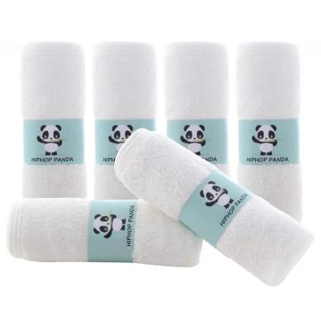 100% de pano de toalha de rosto de bambu orgânico