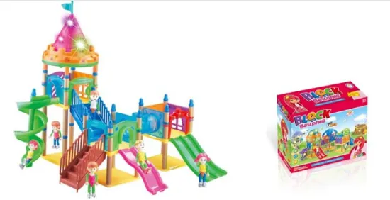 BLOCK AMUSEMENT PARK  W/LIGHT& IC