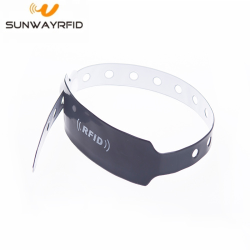 Waterproof PVC Hospital Id Tag Rfid Medical Bracelet