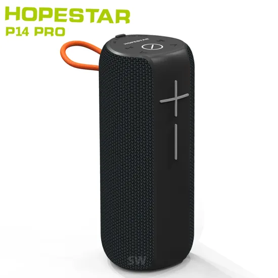 HOPESTAR-P14 Pro Wireless portable Bluetooth Speaker IPX6 Waterproof Mini Column Best Bass Outdoor Effect With Mic USB TF FM Box