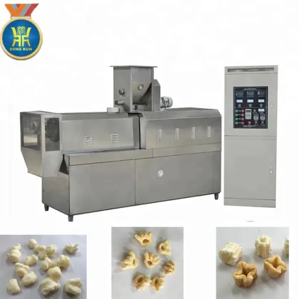 corn twist curl snacks food machines