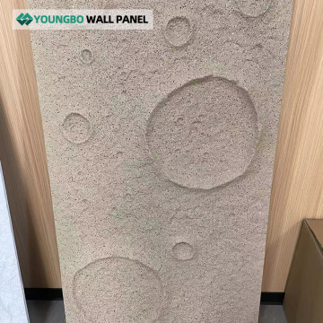 Modern PU Wall Panel 1200x600mm - Large Artificial Marble Slab for Villa Interiors and Exteriors