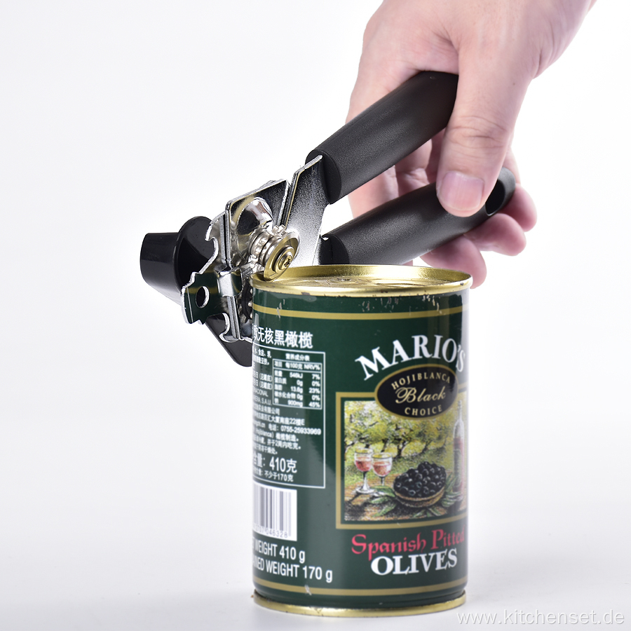 New colorful handle manual tin opener