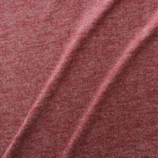 Soft Handfeeling Plain Pattern Yarn Dyed CTN60% POLY40% Loose Single Jersey Knitted Fabric For Sweatshirts Shorts Blouses