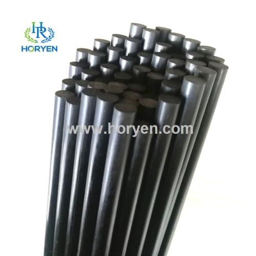 Carbon Fiber Pultruded Rod High strength custom CFRP solid carbon fibre rod Supplier