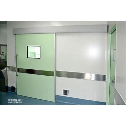 Single-opening electric steel sliding door (small edge)