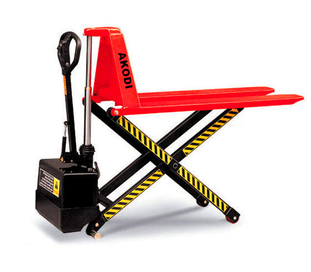 Semi-electric Scissor Pallet Truck