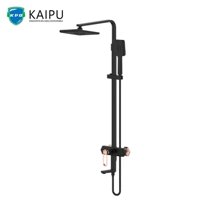 KPO exposed pipe shower system