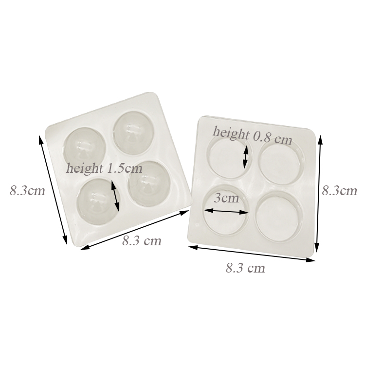 4 6 12 Plastic Chocolate Truffles Blister Tray