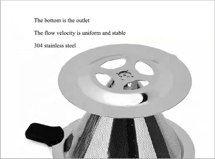 2020 Newest Hot sales worldwide Stainless Steel Coffee Filter Cone/Clever Coffee Dripper /Drip Coffee Maker with Holder