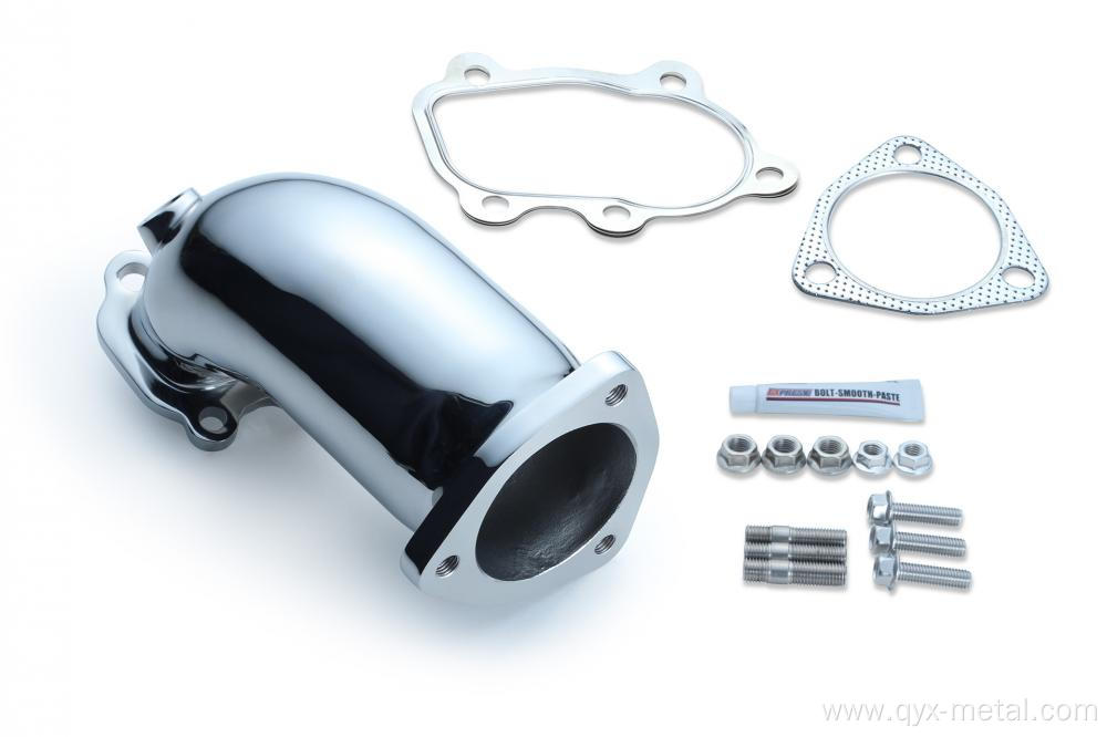 Titanium exhaust system manifold for auto