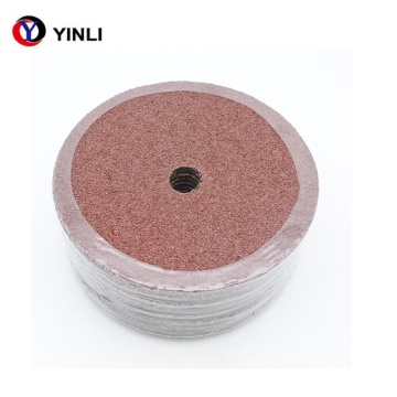 180x22mm 36Grit Aluminum Oxide Abrasive Cloth Fiber Disc for Metal