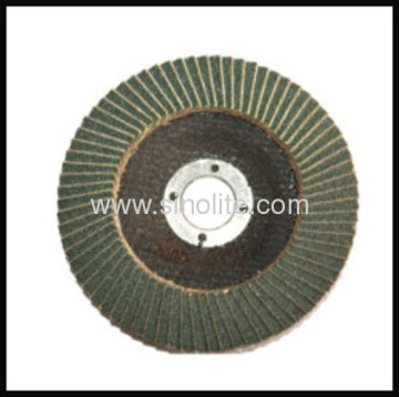 Flap Disc Fiberglass Backing Zirconia Oxide Material Za Grit Size 40-120# 