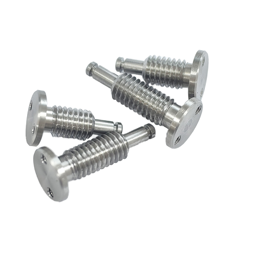 مسامير مترية مصنوعة من الفولاذ المقاوم للصدأ بآلة CNC دقيقة