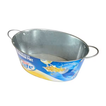 Dadi 7.5L Oval Gegalvaniseerd Ice Bucket Aangepast