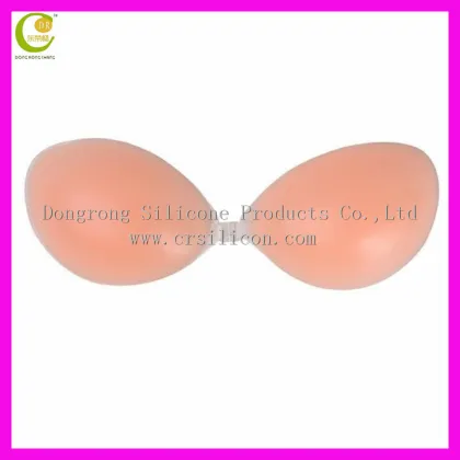 High Quality Invisible Bra Thick Section Strapless Sexy Bra Nude Mature Invisible Silicon Bra