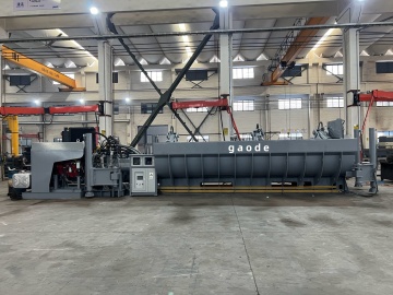 CB-5000 Hydraulic Scrap Cars Mobile Press Machine