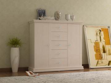 Chinese MDF Furniture Cabinet (H-132)