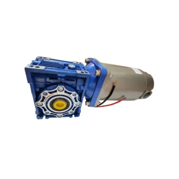 High Torque Metal Gear Electrical Winch Engine with Reliable 12V 200W PM Brush DC Motor and Self-Lock Worm Gearbox