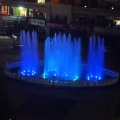 Fontaine d'eau de jardin en acier inoxydable