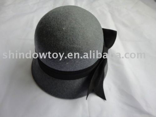 fashion wool felt hat for lady