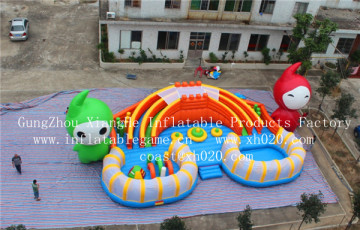 Giant commercial mascot kids inflatable amusement park toy supplies