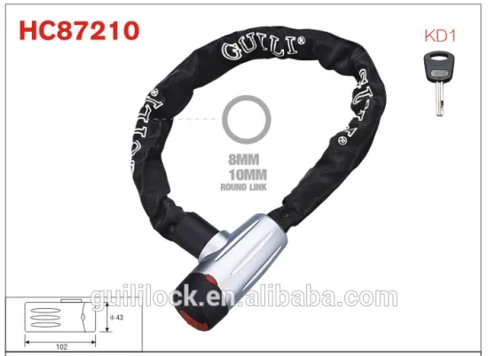 Anti-theft Chain Lock,scooter Lock,Motorcycle Lock HC87210