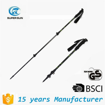 promotional telescopic aluminium 7075 trekking poles
