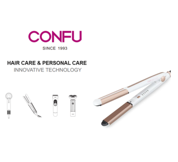 2-in-1 Hair Straightener and Curler Styling Roller Curler