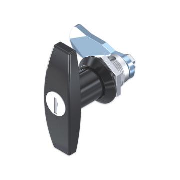 Quarter Turn T Handle Lock for Equipment Cabinet Door