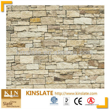 KINSLATE Beige Natural Stone Exterior Wall Decoration