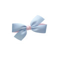 Double Fold ribbon Bow with contrast color