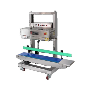 Automatic Vertical Band Sealer for Food Packaging Bags with Adjustable Heat Sealing Head