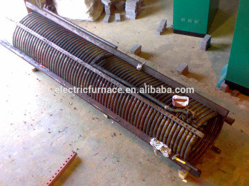750kw round induction o coil and round copper tube