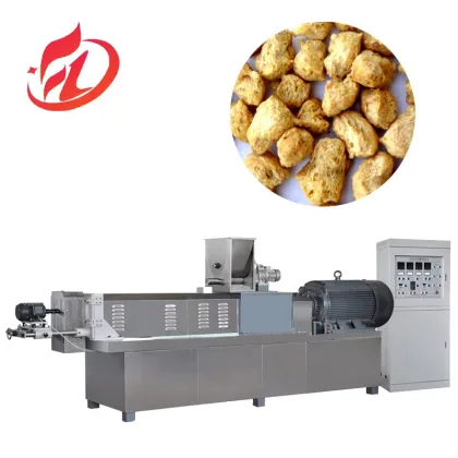 Fully Automatic Industrial TVP TSP Processing Line for Soy Protein Machinery and Bean Product Processing