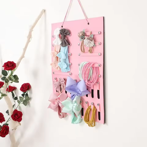 Organizador de pared portátil para juguetes y aretes para bebés
