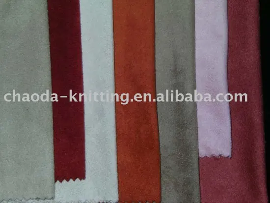 warp knitting/knitted fabric/suede fabric/sofa fabric