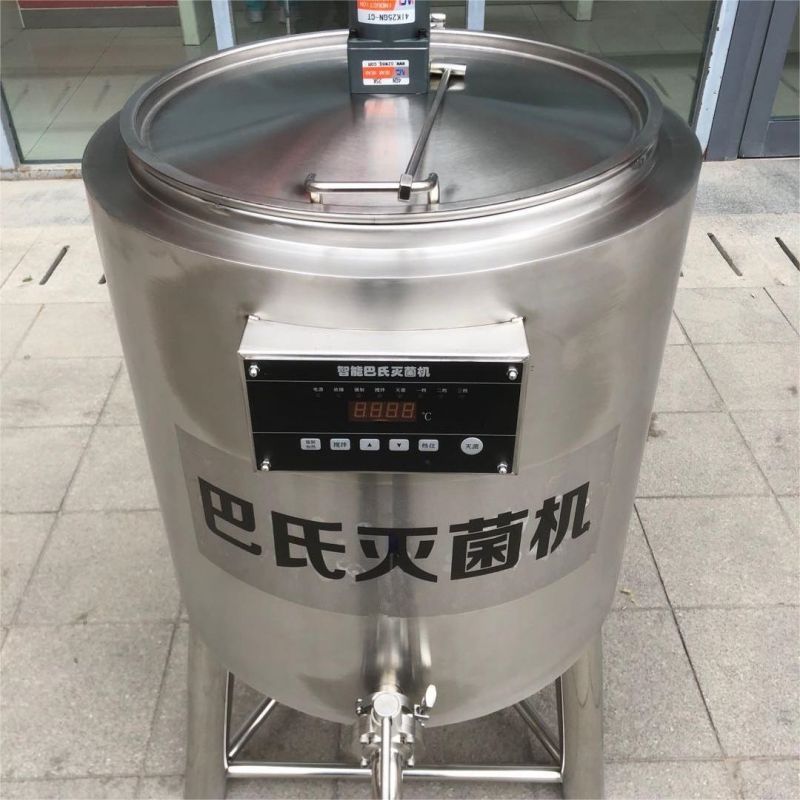 10-Liter Simple Operation Ultra-High Temperature Pasteurizer: Stainless Steel Goat Milk Pasteurization Machine
