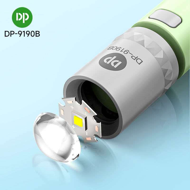 Portable Adjustable Focus Zoom Mini LED Flashlight Torches