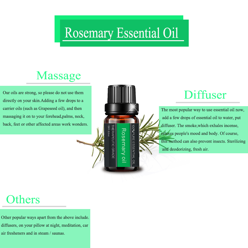2022 Pure Natural Rosemary Essential Oil For Health