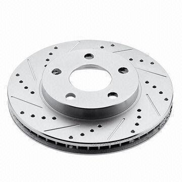 Brake Disc, Drilled and Slotted with Dacromet, OEM Orders Welcomed