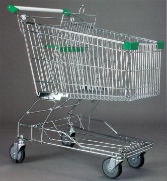60L Asian Style Trolley/supermarket shopping cart/trolley