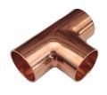 1-1/4" Tee cobre CxCxC suor encanamento encaixe