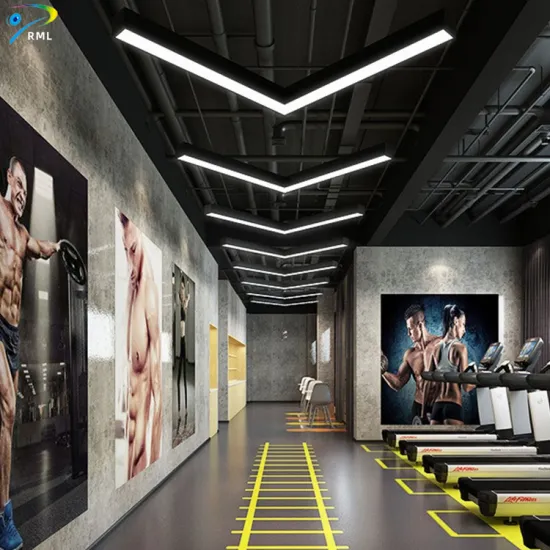 Hot Selling LED V Shape Pendant Light - Black Metal Shell Ceiling Light