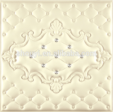 SOYA 1072 3d leather wall panel for wall decoration 3D wall board