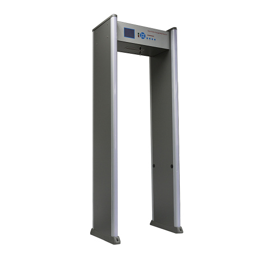 Penggunaan outdoor LCD screen walkthrough metal detector (JT-8000A)