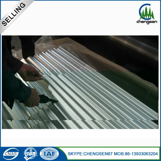 SGCC Galvanized GI Corrugated Steel Roofing Sheet